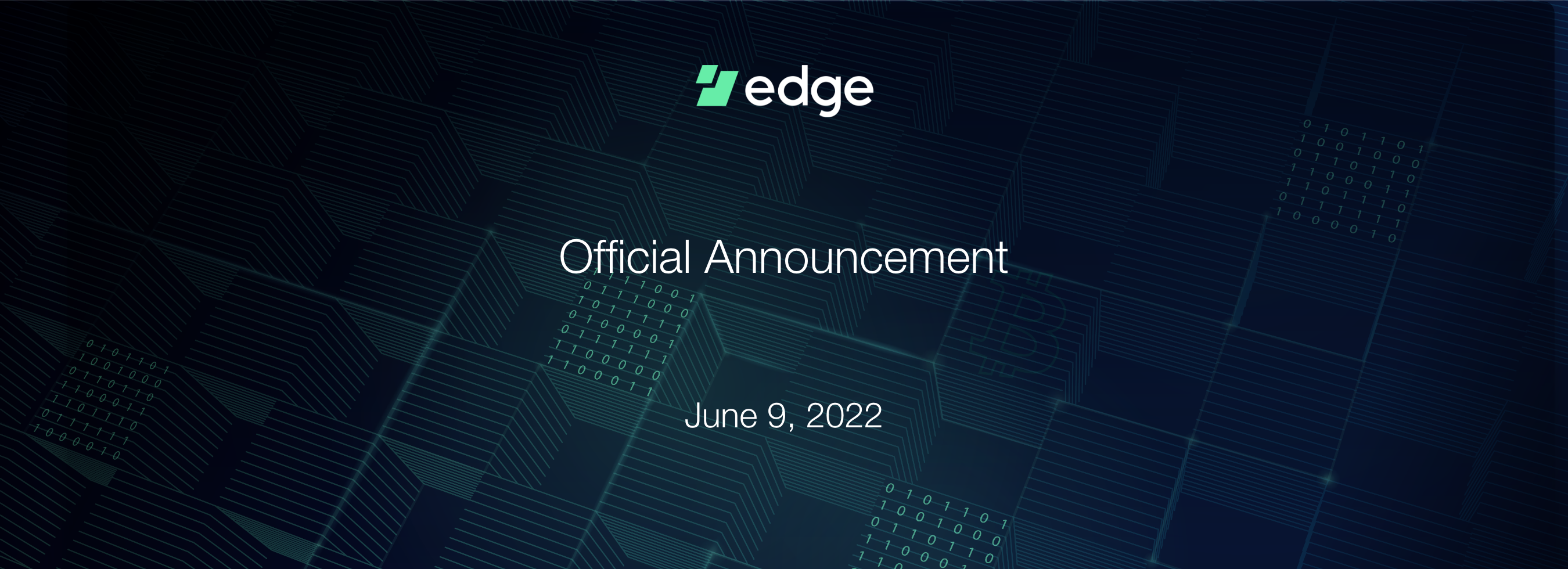 Official Announcement on the Edge Card